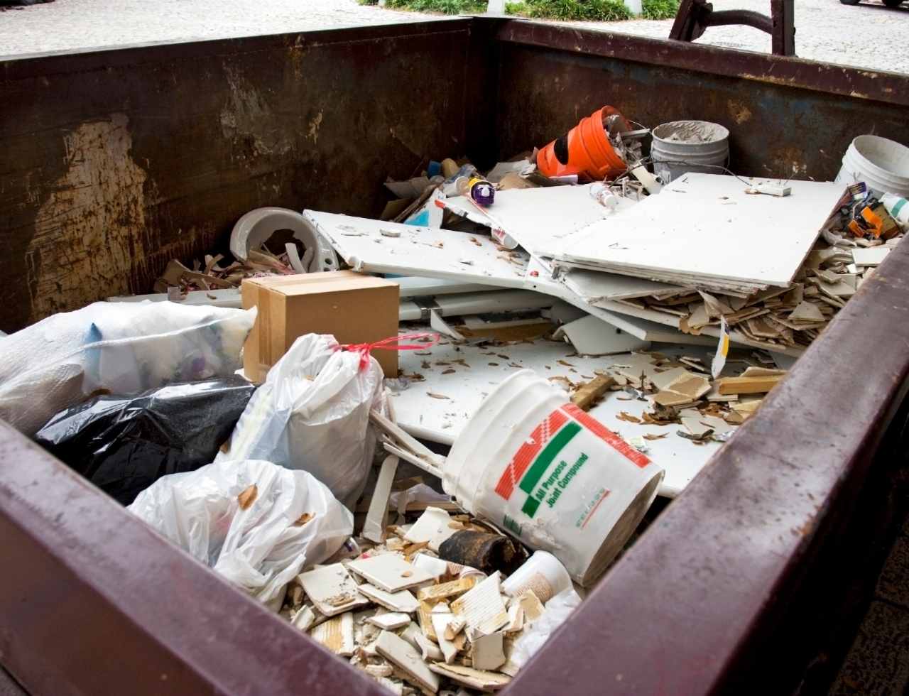 Large plastic Garbage can (Wheels) - Demolition, Deconstruction